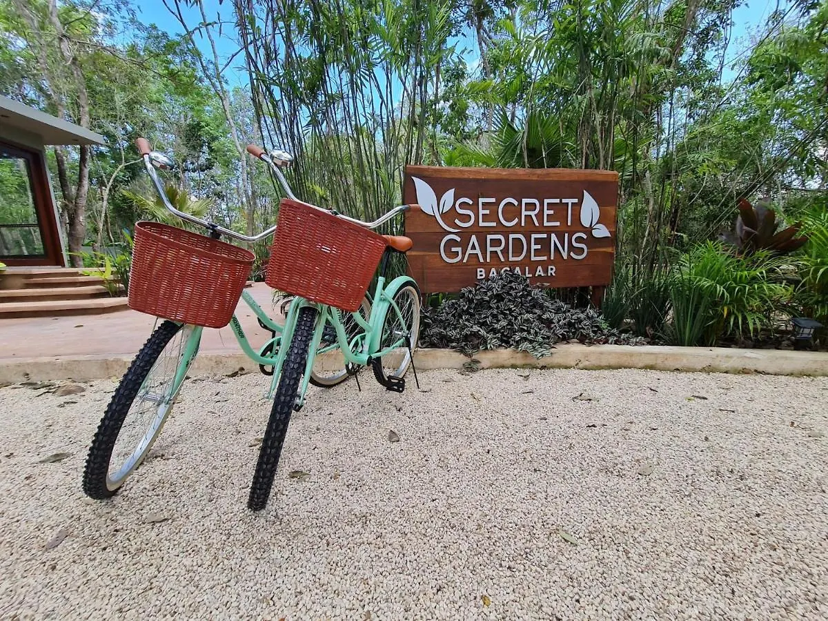 Secret Gardens Bacalar Suite 01 Con Alberca Y Bicicletas 0*,