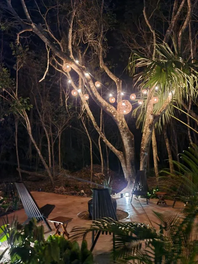 公寓式酒店 Secret Gardens Bacalar Suite 01 Con Alberca Y Bicicletas